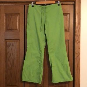 Lime Green Scrub Pants